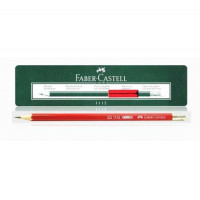 Faber-Castell Red Matt HB Pencil 12 pcs Pack